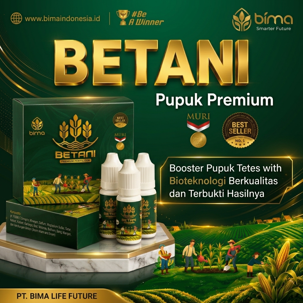Pupuk Premium Betani Peraih Rekor Muri Panen Jagung manis 26,5 Ton